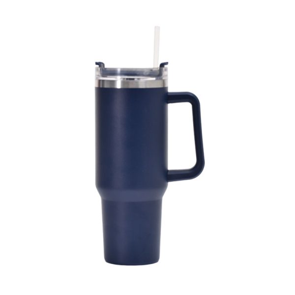 Copo Alça 1134ml Canudo 2 em 1 Tampa de Gole À Prova de Vazamentos Aço Inoxidável Isolada Mantém Frio por 34 Horas - 图片 10