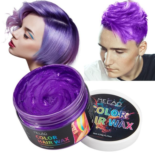 Tintura de cabelo instantânea fosca colorida descartável para crianças, homens e mulheres – Image 12