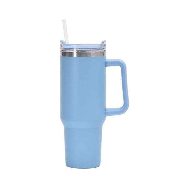 Copo Alça 1134ml Canudo 2 em 1 Tampa de Gole À Prova de Vazamentos Aço Inoxidável Isolada Mantém Frio por 34 Horas - 图片 17