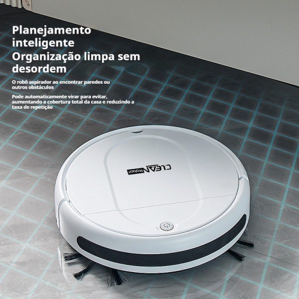 aspirador robótico super fino, sucção potente, silencioso, carregamento automático, limpa pisos duros em tapetes de pilha média, tempo de execução de 120 - Image 2