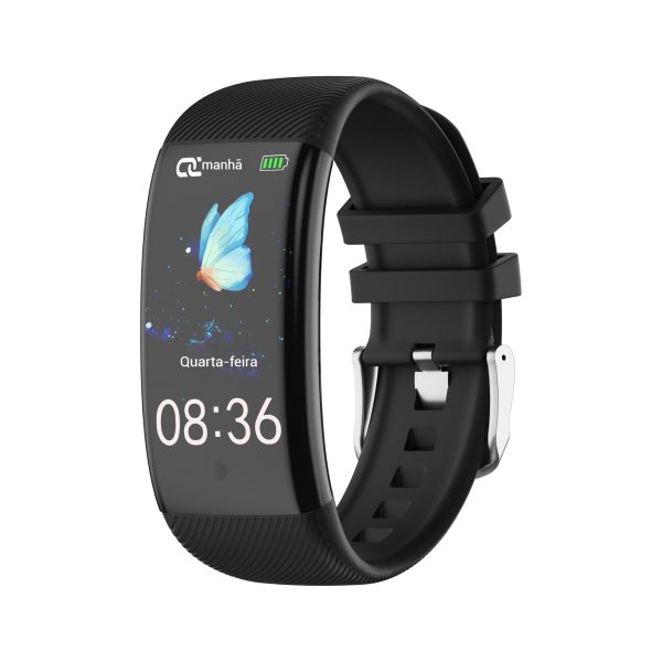 Relógio Inteligente Monitor de Fitness com Frequência Cardíaca e Pressão Arterial Oxigênio no Sangue 24/7 Rastreador 120+ Modos Esportivos - Imagen 2