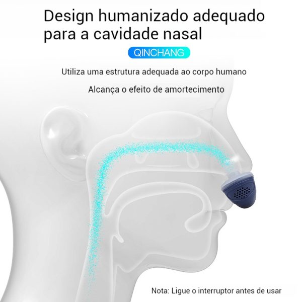 Dispositivo Antironco com Ímã Ajustável Clipe Nasal de Silicone Alívio do Ronco Sono Confortável e Silencioso - 图片 2