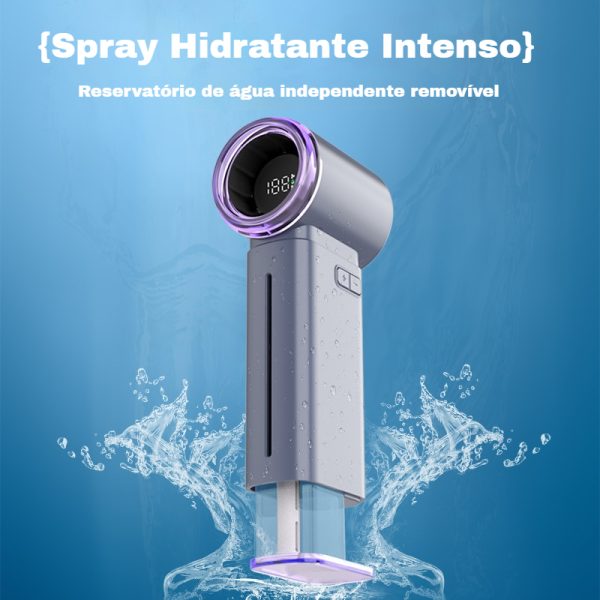 HandFan Ventilador Turbo Portátil 5200mAh 13000 RPM Recarregável 100 Velocidades Reguláveis – Image 6
