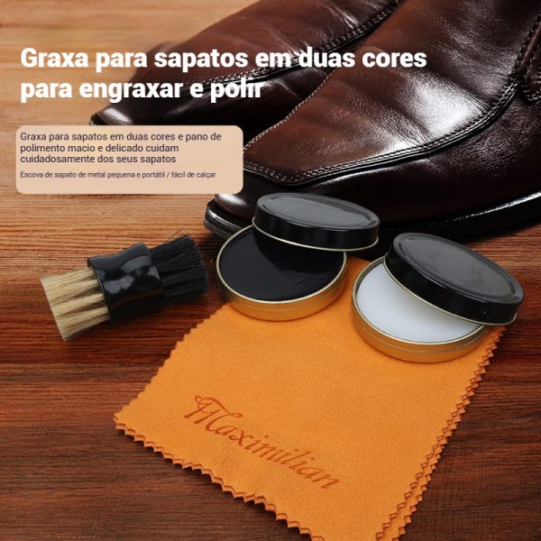 Kit de brilho de sapatos de couro para homens – Image 2