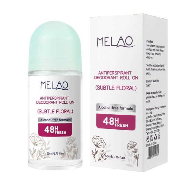 Desodorante antitranspirante aplicador roll-on aroma fresco em pó proteção contra suor e odores secagem rápida testado por dermatologistas 50 ml – Image 5