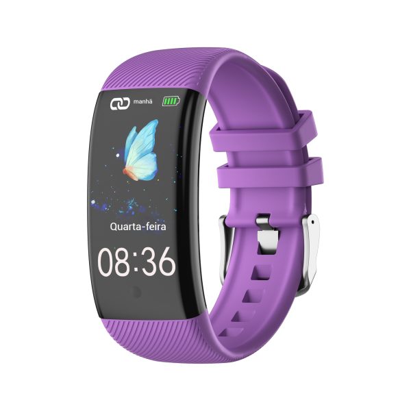 Relógio Inteligente Monitor de Fitness com Frequência Cardíaca e Pressão Arterial Oxigênio no Sangue 24/7 Rastreador 120+ Modos Esportivos - Imagen 5
