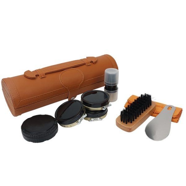 Kit de brilho de sapatos de couro para homens – Image 6