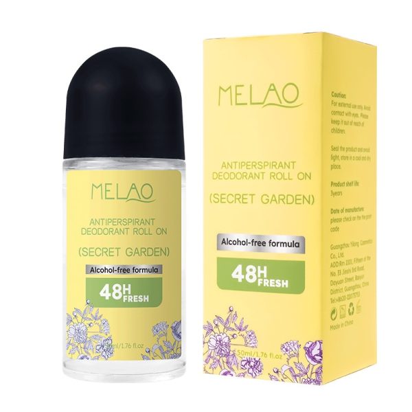 Desodorante antitranspirante aplicador roll-on aroma fresco em pó proteção contra suor e odores secagem rápida testado por dermatologistas 50 ml – Image 6