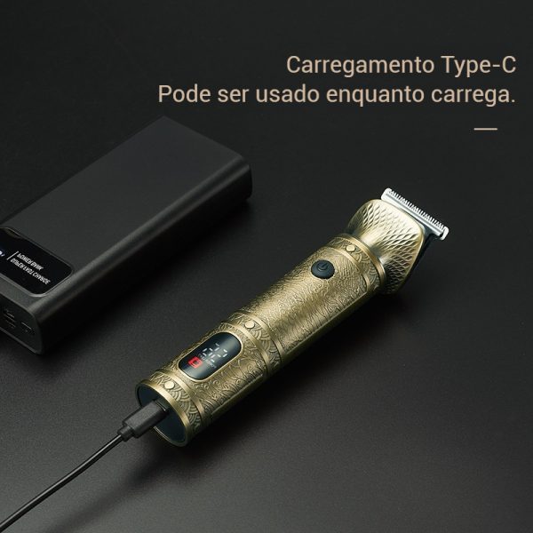 Conjunto de Aparelho de barbear e de cabelo sem fio à prova de água 7 em 1 – Image 6