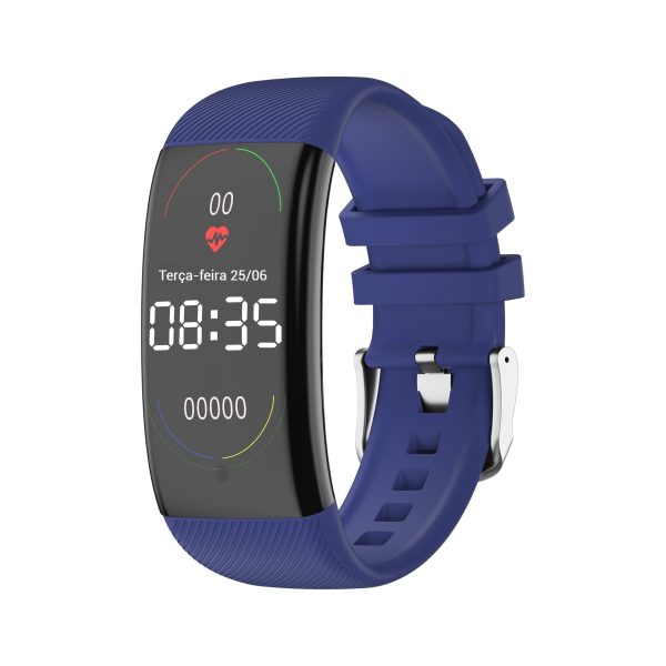 Relógio Inteligente Monitor de Fitness com Frequência Cardíaca e Pressão Arterial Oxigênio no Sangue 24/7 Rastreador 120+ Modos Esportivos - Imagen 7