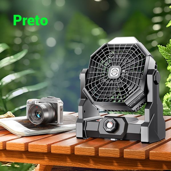 Ventilador de acampamento alimentado por bateria de 40000 mAh - resfriamento máximo de 120H - 图片 6