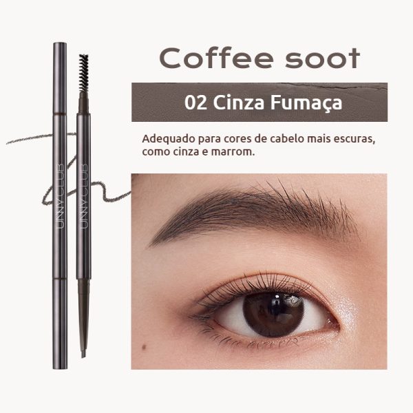 Lápis de Sobrancelha com Recarga – Longa Duração Resistente a Manchas Impermeável e Acabamento Natural para Todos os Tipos de Pele – Image 7