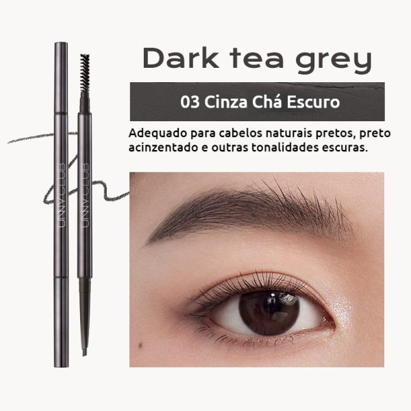 Lápis de Sobrancelha com Recarga – Longa Duração Resistente a Manchas Impermeável e Acabamento Natural para Todos os Tipos de Pele – Image 8