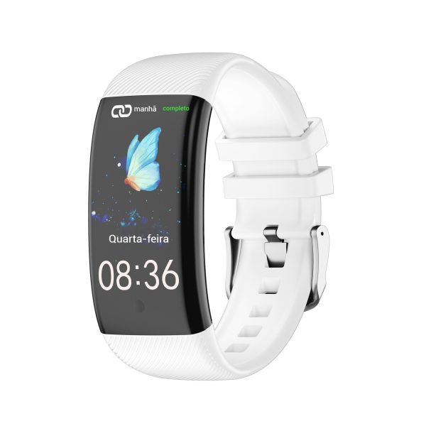 Relógio Inteligente Monitor de Fitness com Frequência Cardíaca e Pressão Arterial Oxigênio no Sangue 24/7 Rastreador 120+ Modos Esportivos - Imagen 8