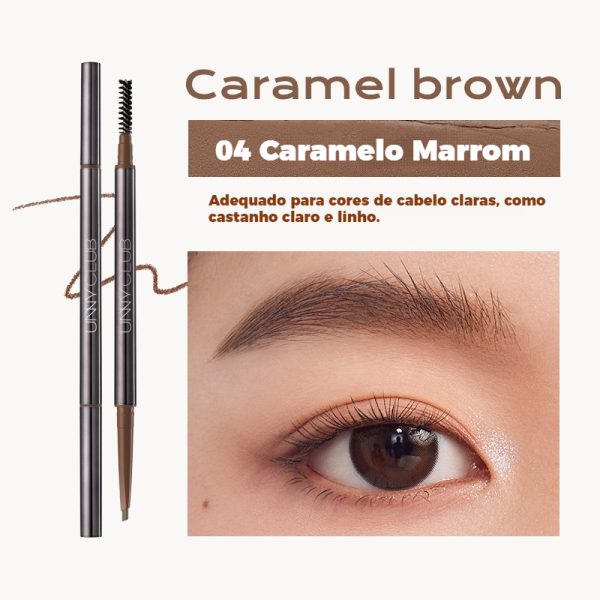 Lápis de Sobrancelha com Recarga – Longa Duração Resistente a Manchas Impermeável e Acabamento Natural para Todos os Tipos de Pele – Image 9