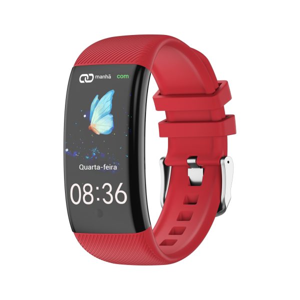 Relógio Inteligente Monitor de Fitness com Frequência Cardíaca e Pressão Arterial Oxigênio no Sangue 24/7 Rastreador 120+ Modos Esportivos - Imagen 9