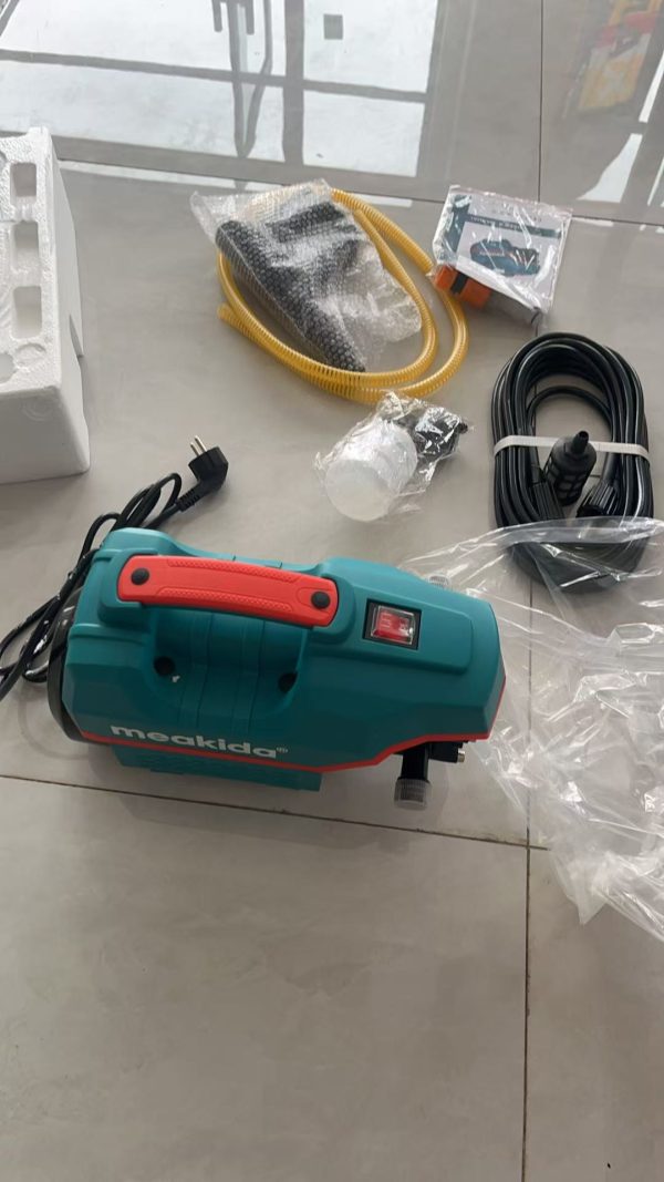 Máquina de limpeza a alta pressão portátil, leve e totalmente automática para lavagem de carros – Image 2