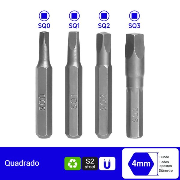 Kit de Chaves de Fenda 51 em 1 - Imagem 13