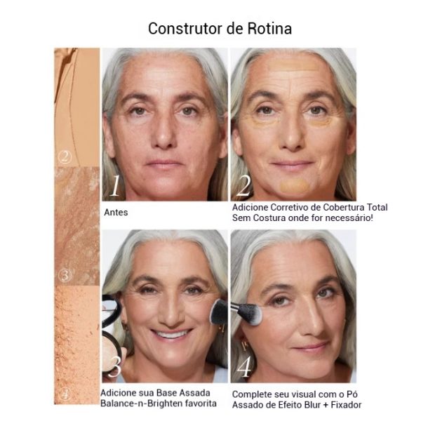 Kit de Pó Iluminador e Contorno 3 Peças - Imagem 4