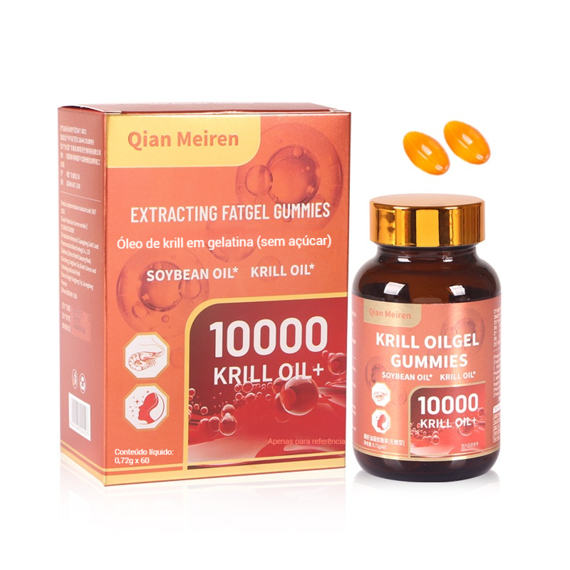 Cápsulas de Óleo de Krill e Ômega-3